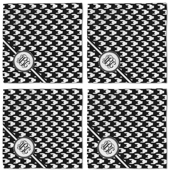 Houndstooth Cloth Napkins - Personalized Lunch (APPROVAL) Set of 4