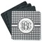 Houndstooth Coaster Rubber Back - Main