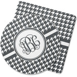 Houndstooth Rubber Backed Coaster (Personalized)