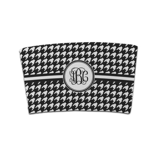 Custom Houndstooth Coffee Cup Sleeve (Personalized)