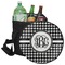 Houndstooth Collapsible Cooler & Seat (Personalized)