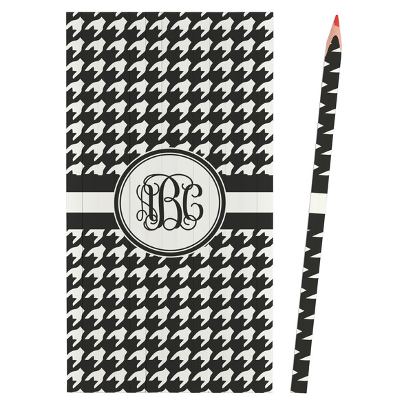 Houndstooth Colored Pencils - Front View