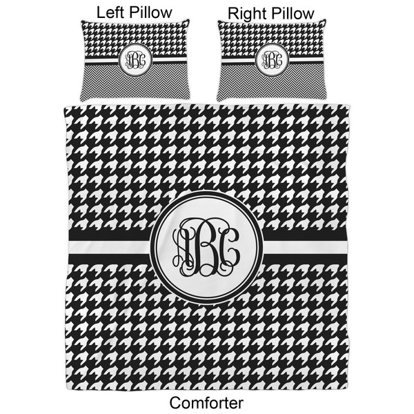 Houndstooth Comforter Set - Queen - Approval