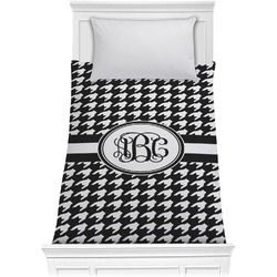 Houndstooth Comforter - Twin (Personalized)