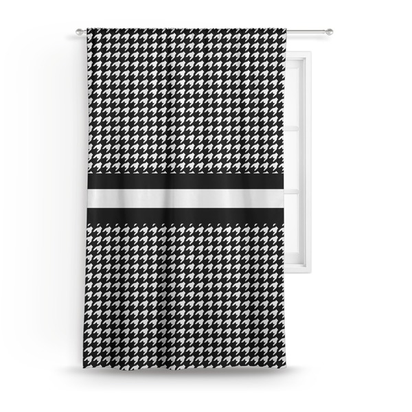 Custom Houndstooth Curtain - 50"x84" Panel