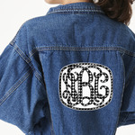 Houndstooth Large Custom Shape Patch - 2XL (Personalized)