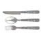 Houndstooth Cutlery Set - FRONT