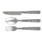 Houndstooth Cutlery Set (Personalized)