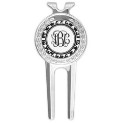 Houndstooth Golf Divot Tool & Ball Marker (Personalized)