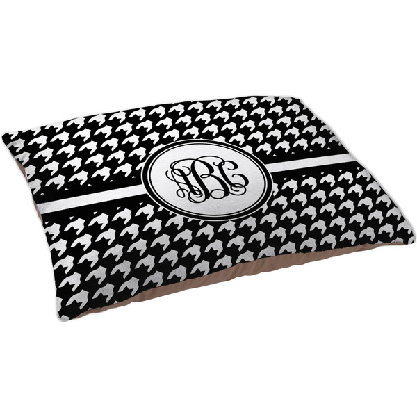 Houndstooth Dog Bed - Large