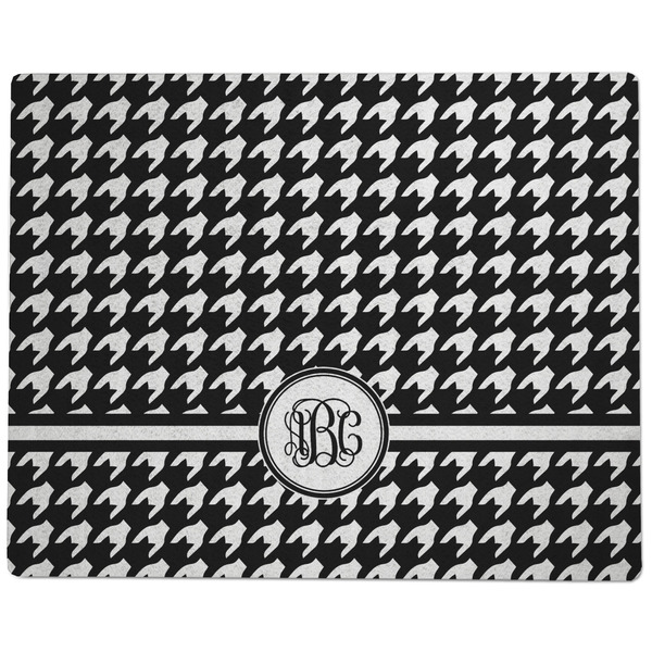 Houndstooth Dog Food Mat - Large without Bowls