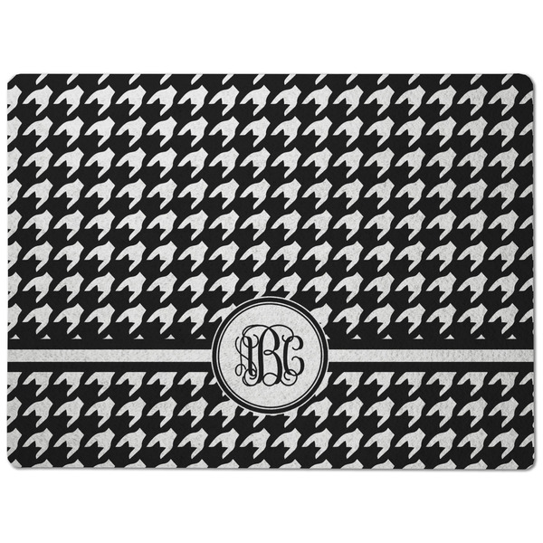 Houndstooth Dog Food Mat - Medium without bowls