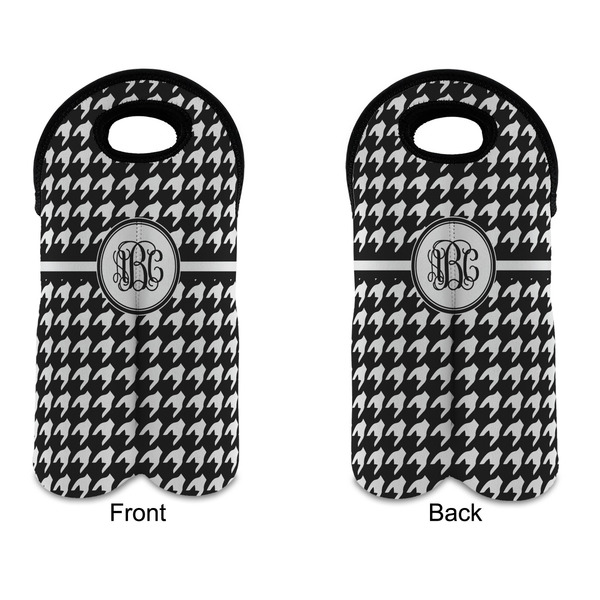 Houndstooth Double Wine Tote - APPROVAL (new)