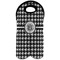 Houndstooth Double Wine Tote - Front (new)