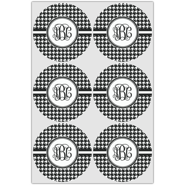 Houndstooth Drink Topper - XLarge - Set of 6