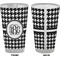 Houndstooth Pint Glass - Full Color - Front & Back Views