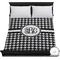 Houndstooth Duvet Cover - Full / Queen (Personalized)