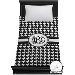 Houndstooth Duvet Cover - Twin (Personalized)