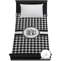 Houndstooth Duvet Cover - Twin XL (Personalized)