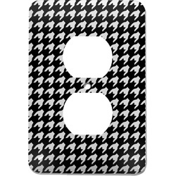 Houndstooth Electric Outlet Plate (Personalized)