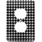 Houndstooth Electric Outlet Plate