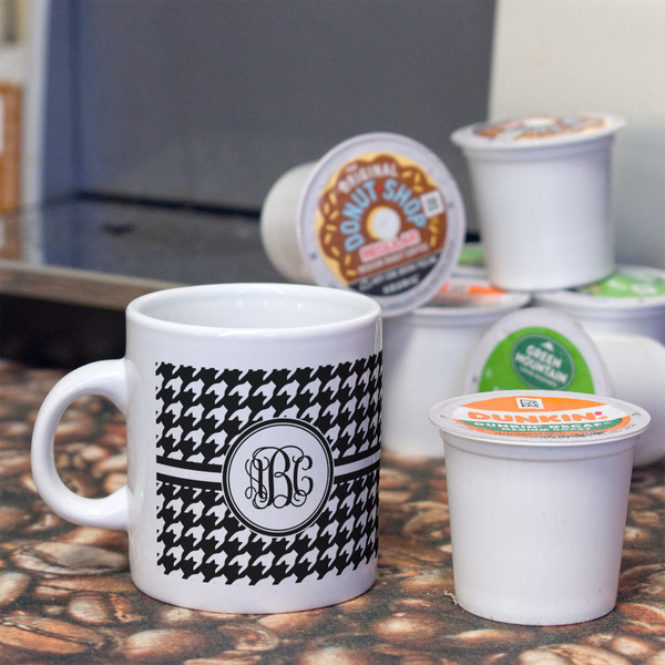 Houndstooth Espresso Cup - Single Lifestyle