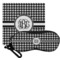Houndstooth Personalized Eyeglass Case & Cloth