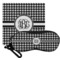 Houndstooth Eyeglass Case & Cloth (Personalized)