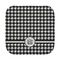 Houndstooth Face Cloth-Rounded Corners