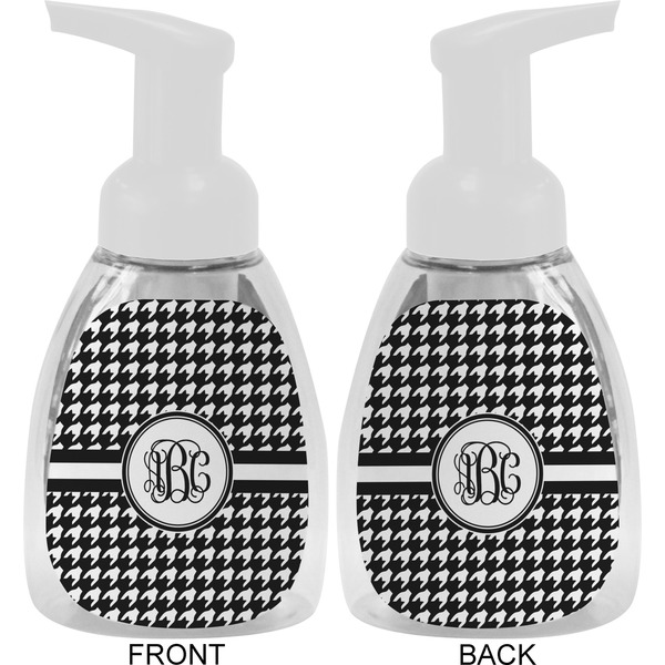 Houndstooth Foam Soap Bottle Approval - White