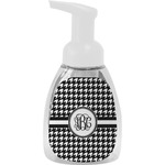 Houndstooth Foam Soap Bottle - White (Personalized)