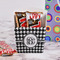 Houndstooth French Fry Favor Box - w/ Treats View
