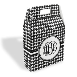 Houndstooth Gable Favor Box (Personalized)