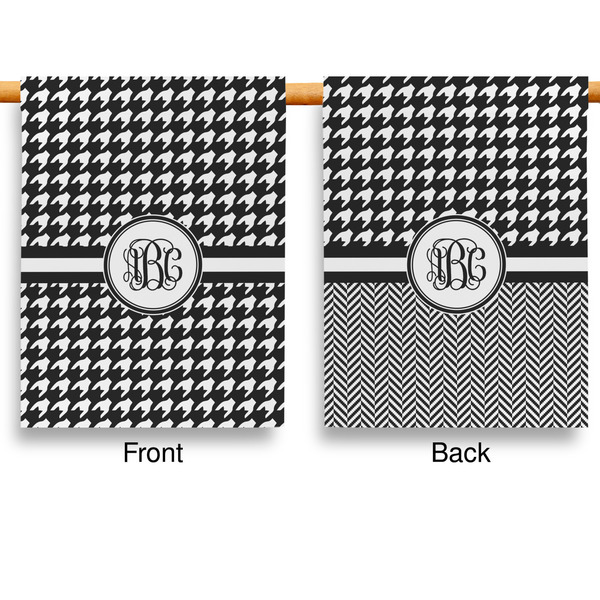 Houndstooth Garden Flags - Large - Double Sided - APPROVAL