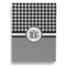 Houndstooth Garden Flags - Large - Double Sided - BACK