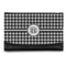 Houndstooth Genuine Leather Womens Wallet - Front/Main