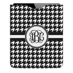 Houndstooth Genuine Leather iPad Sleeve (Personalized)
