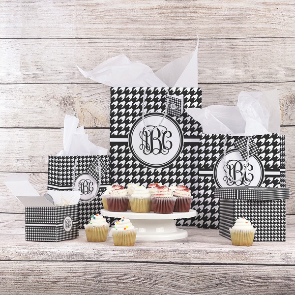 Houndstooth Gift Bags - In Context