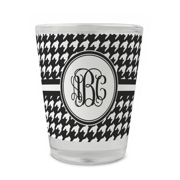 Houndstooth Glass Shot Glass - Standard - FRONT