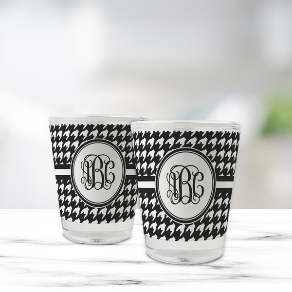 Houndstooth Glass Shot Glass - Standard - LIFESTYLE