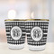 Houndstooth Glass Shot Glass - with gold rim - LIFESTYLE