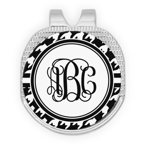 Houndstooth Golf Ball Hat Marker Hat Clip