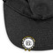 Houndstooth Golf Ball Marker Hat Clip - Main - GOLD