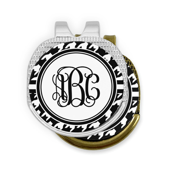 Houndstooth Golf Ball Marker Hat Clip - PARENT/MAIN
