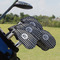 Houndstooth Golf Club Cover - Set of 9 - On Clubs