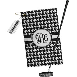 Houndstooth Golf Towel Gift Set (Personalized)