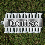 Houndstooth Golf Tees & Ball Markers Set (Personalized)