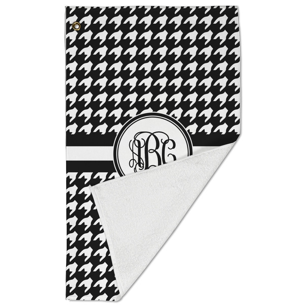 Houndstooth Golf Towel - Folded (Large)