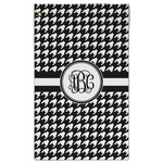 Houndstooth Golf Towel - Poly-Cotton Blend w/ Monograms