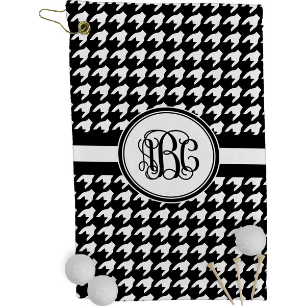 Houndstooth Golf Towel (Personalized)